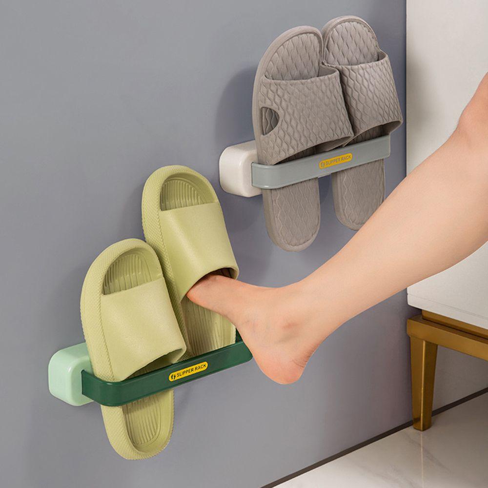 Giá Đỡ Dép Không Đục Lỗ Đa Năng Cho Nhà Tắm