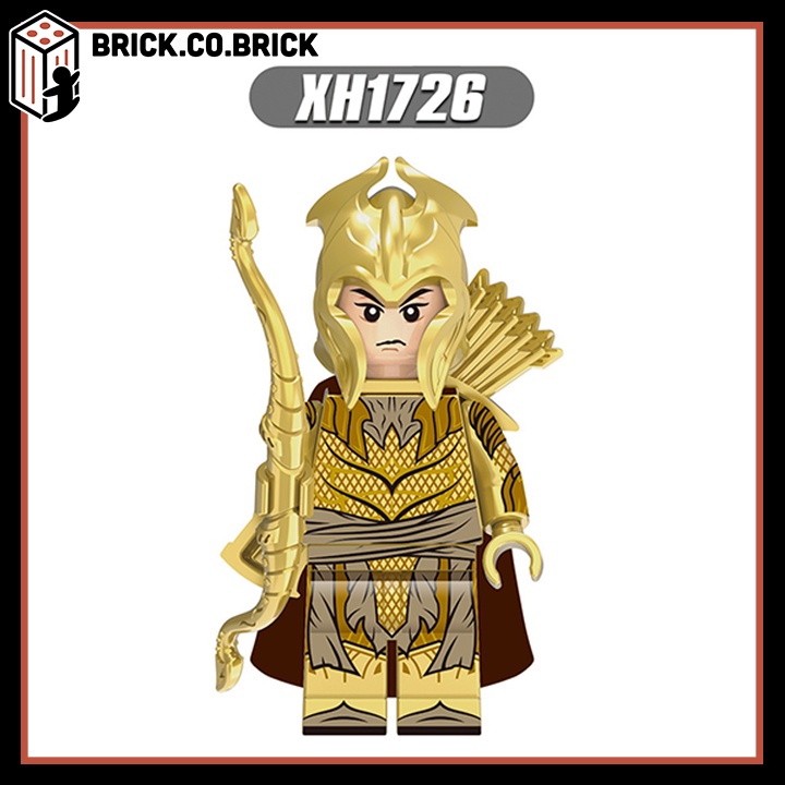 Đồ chơi Xếp hình Minifigures Chiến Binh Elf Tiên Tộc Mirkwood Elves Lord Of The Rings Đồ chơi Trẻ em Lắp ráp X0315