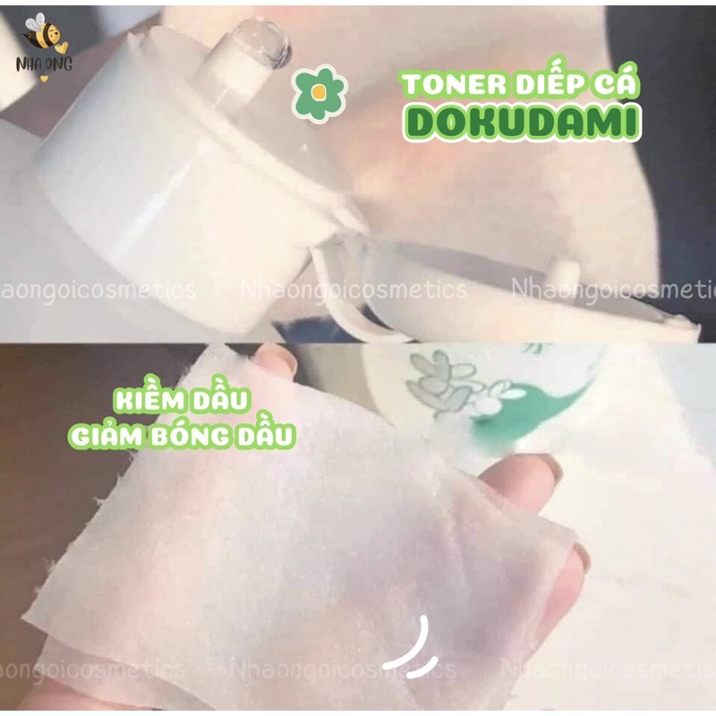Nước hoa hồng diếp cá Dokudami ngừa mụn 500ml