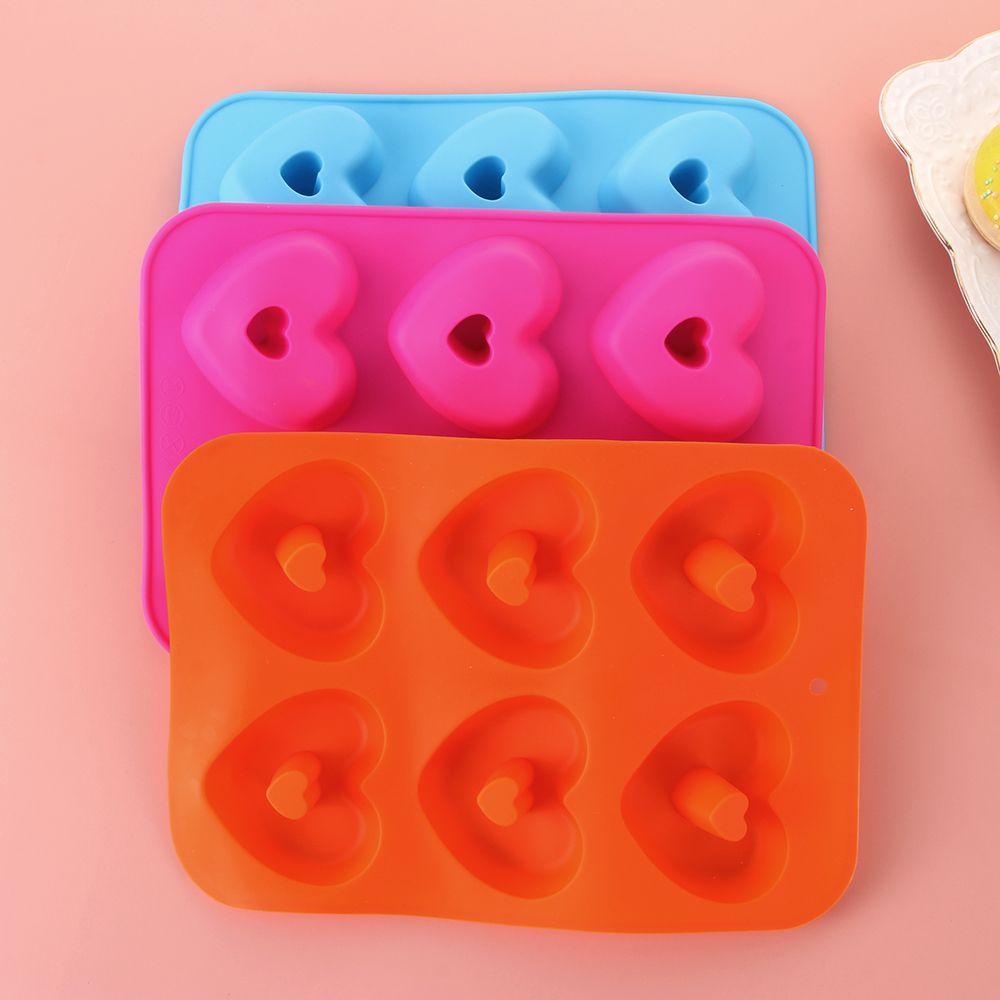 Khuôn Làm Bánh Donut Hình Trái Tim