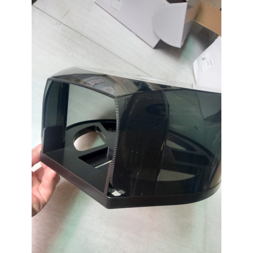 Hộp đựng giấy vệ sinh cuộn lớn cao cấp- đen - BH24 tháng