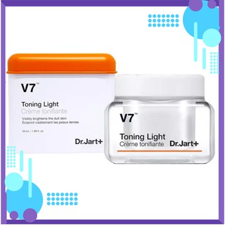 Kem V7 Toning Light Dr.Jart+ KEM DƯỠNG TRẮNG VÀ TÁI TẠO DA V7 TONING LIGHT 50ml