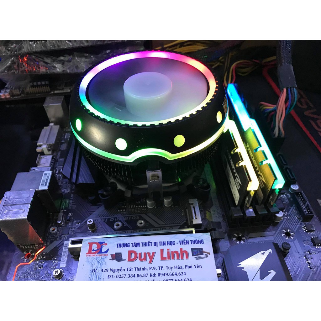 Fan Tản Nhiệt CPU Led RGB Tự Động Đổi Màu 21