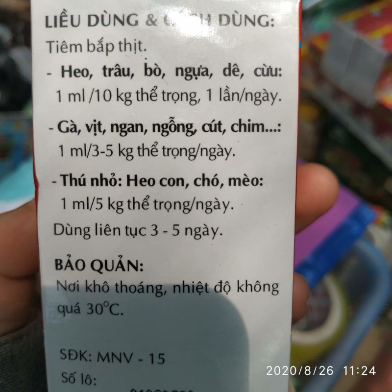 Vitamin B12 chống sốc, giải độc cho cây cảnh