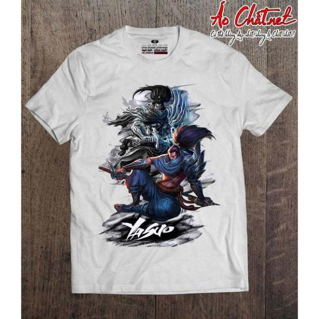 HOT SALE- Áo Thun YASUO, Áo Thun Liên Minh Huyền Thoại YASUO Cơ Bản Cao Cấp - LOL T-SHIRT