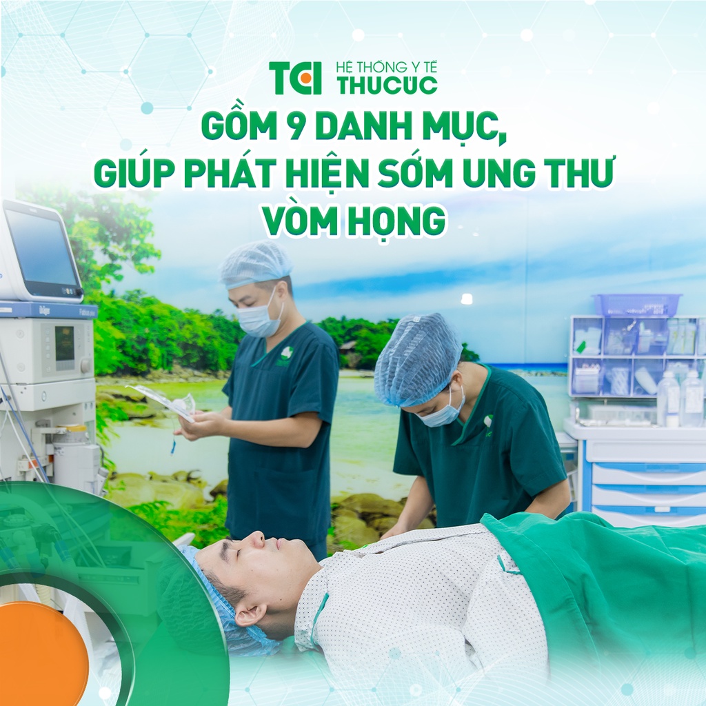 Hà Nội [E-voucher] Gói khám tầm soát phát hiện sớm ung thư vòm họng, danh cho mọi lứa tuổi - Hệ Thống Y Tế Thu Cúc