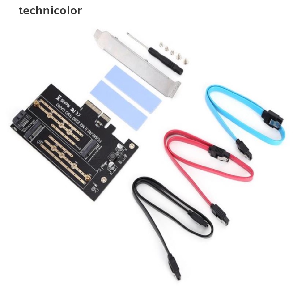 Bộ Chuyển Đổi Pcie Sang M2 / M.2 M.2 Ngff Sang Desktop Pcie X4 X8 X16 Nvme Sata Dual Ssd Pci TYG