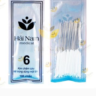 Kim châm cứu gói hải nam từ số 3 đên số 10 gói 100 kim