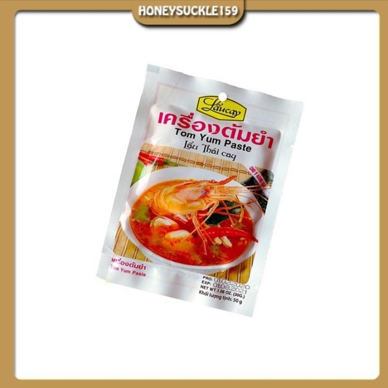 Sốt lẩu thái Tomyum paste vị cay gói ( 50gm)