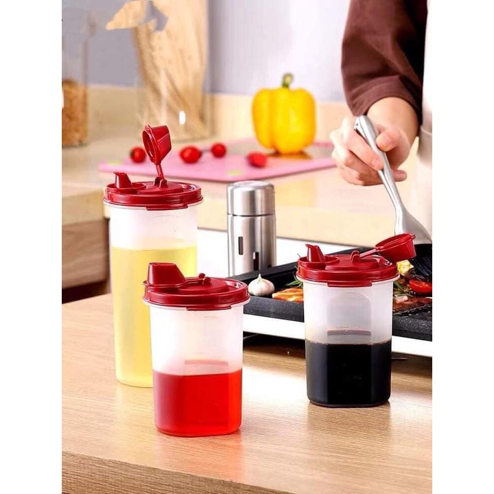 Bình dầu Tupperware Stor N Pour