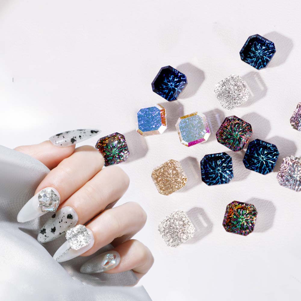 [Hàng mới về] Set 8/ 12 phụ kiện 3d trang trí móng tay nghệ thuật