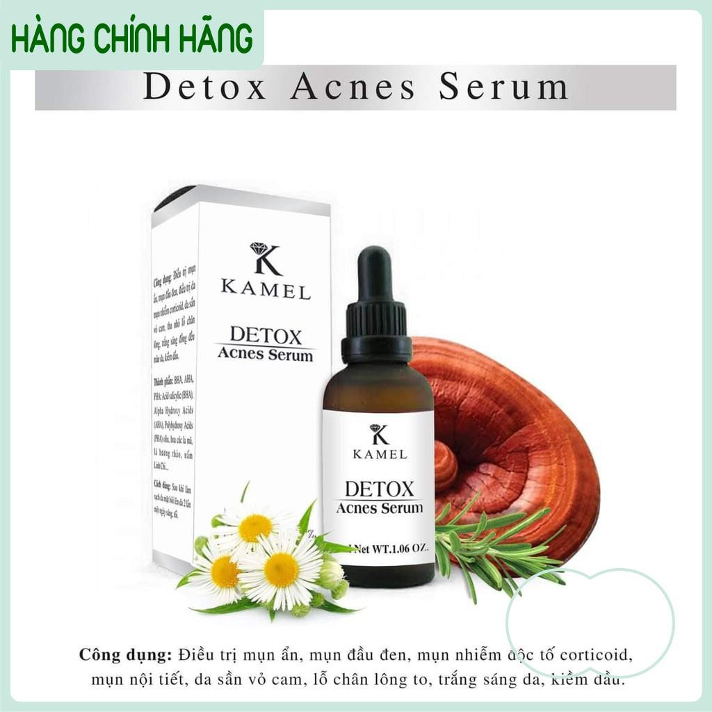 [Sẵn hàng] Detox Acnes Serum - Serum loại bỏ mụn Kamel 10ml