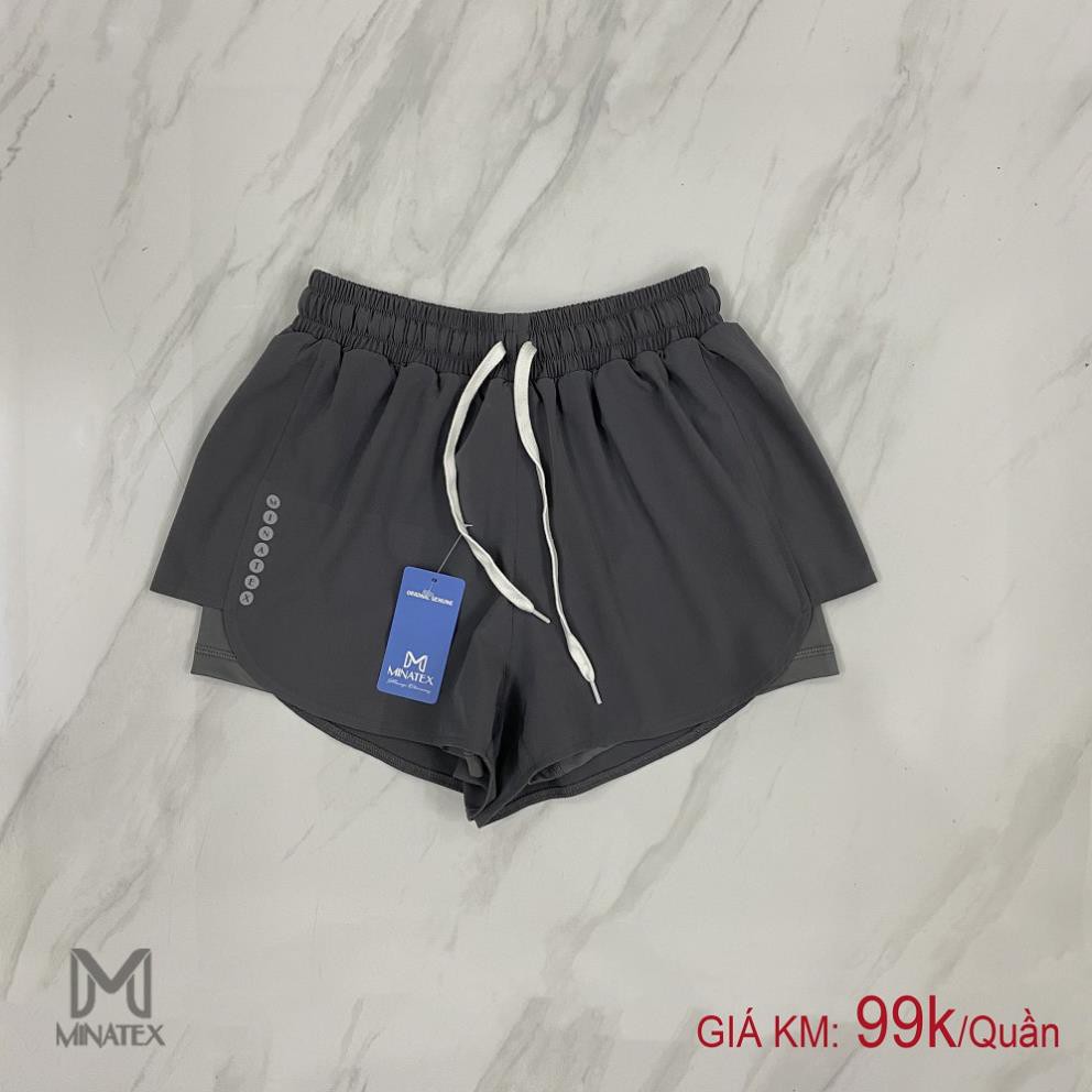 Quần đùi thể thao kết hợp đi biển cho nữ Minatex ! . | BigBuy360 - bigbuy360.vn