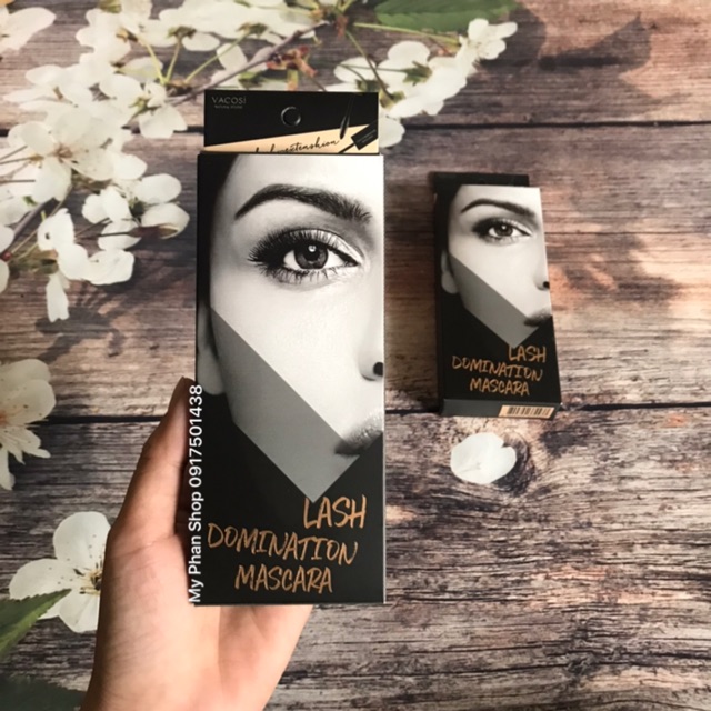 MASCARA DÀI VÀ CONG MI VACOSI NATURAL LASH DOMINATION MASCARA