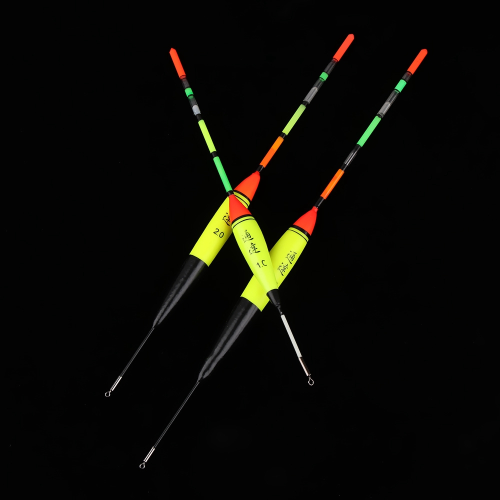 Bộ 2 Chiếc / Lốc Nóng 1.0# 2.0# 3.0# 4.0# 6.0# Phao Câu Cá Bằng Nhựa Dạ Quang Chuyên Dùng