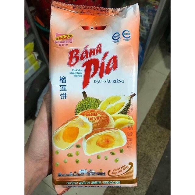 BÁNH PÍA ĐẬU SẦU RIÊNG LỚN DATE MỚI