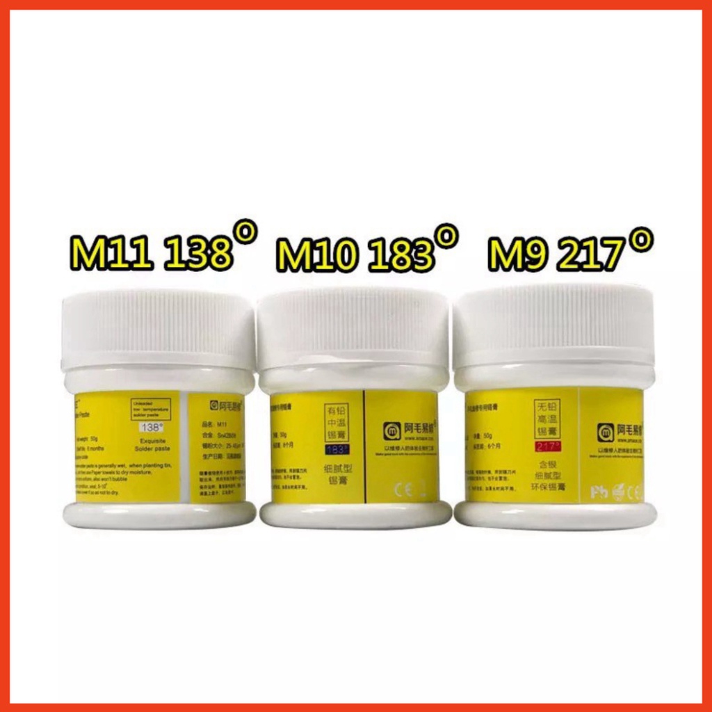 Thiếc hàn bột Amaoe  50g