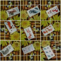 Hình xăm dán Tattoo  con bọ cạp