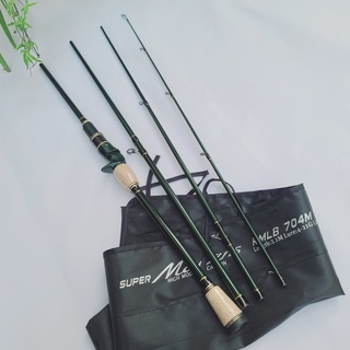  Cần lure 4 khúc thu gọn cemreo macans siêu nhẹ ngọn M thegioidocaulure68 