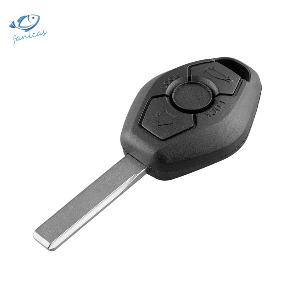 Vỏ ChìA KhóA ĐiềU KhiểN Từ Xa 3 NúT BấM Cho Xe BMW E81 E46 E39 E60