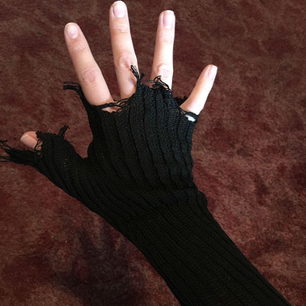 VANES1 Găng Tay Giữ Ấm Hở Ngón Phong Cách Cổ Điển Cá Tính Dành Cho Nam