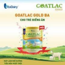 [MẪU MỚI]  Sữa Dê Goatlac Gold BA lon 800G Date mới nhất 2022