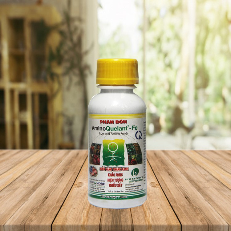 Phân bón lá AminoQuelant-Fe tăng sức đề kháng cho cây chai 100ml