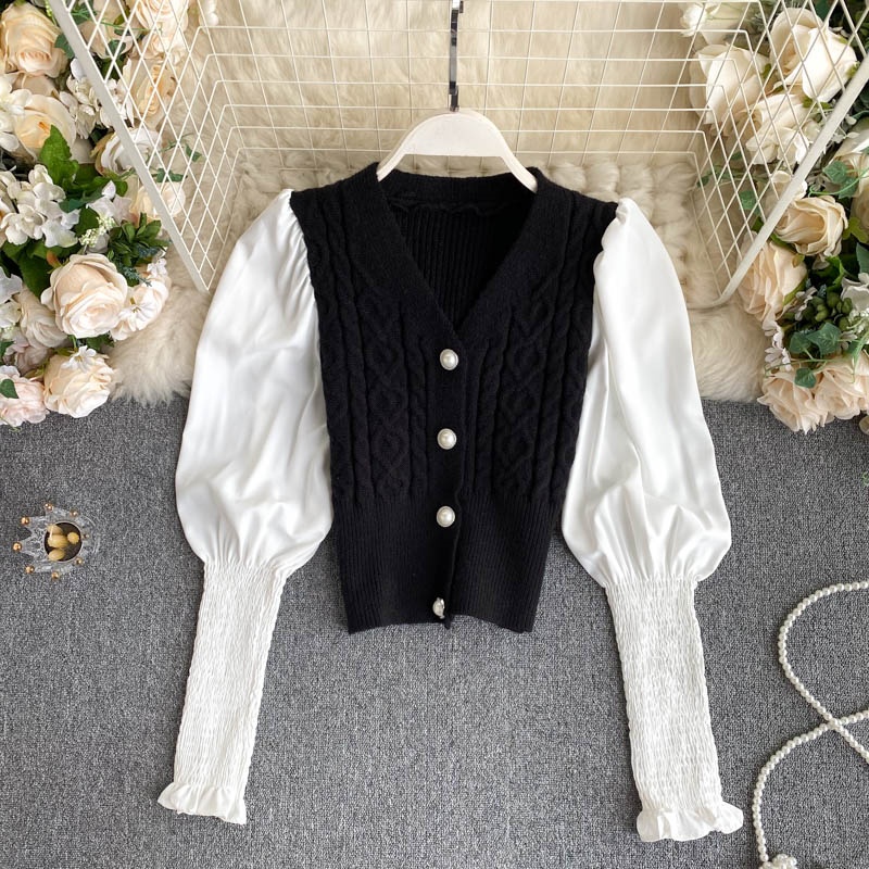 Áo Sweater Dài Tay Thiết Kế Mới Thời Trang Mùa Thu Theo Phong Cách Hàn Quốc Dành Cho Nữ