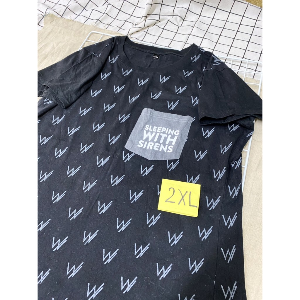 ÁO THUN ĐEN 2HAND 2