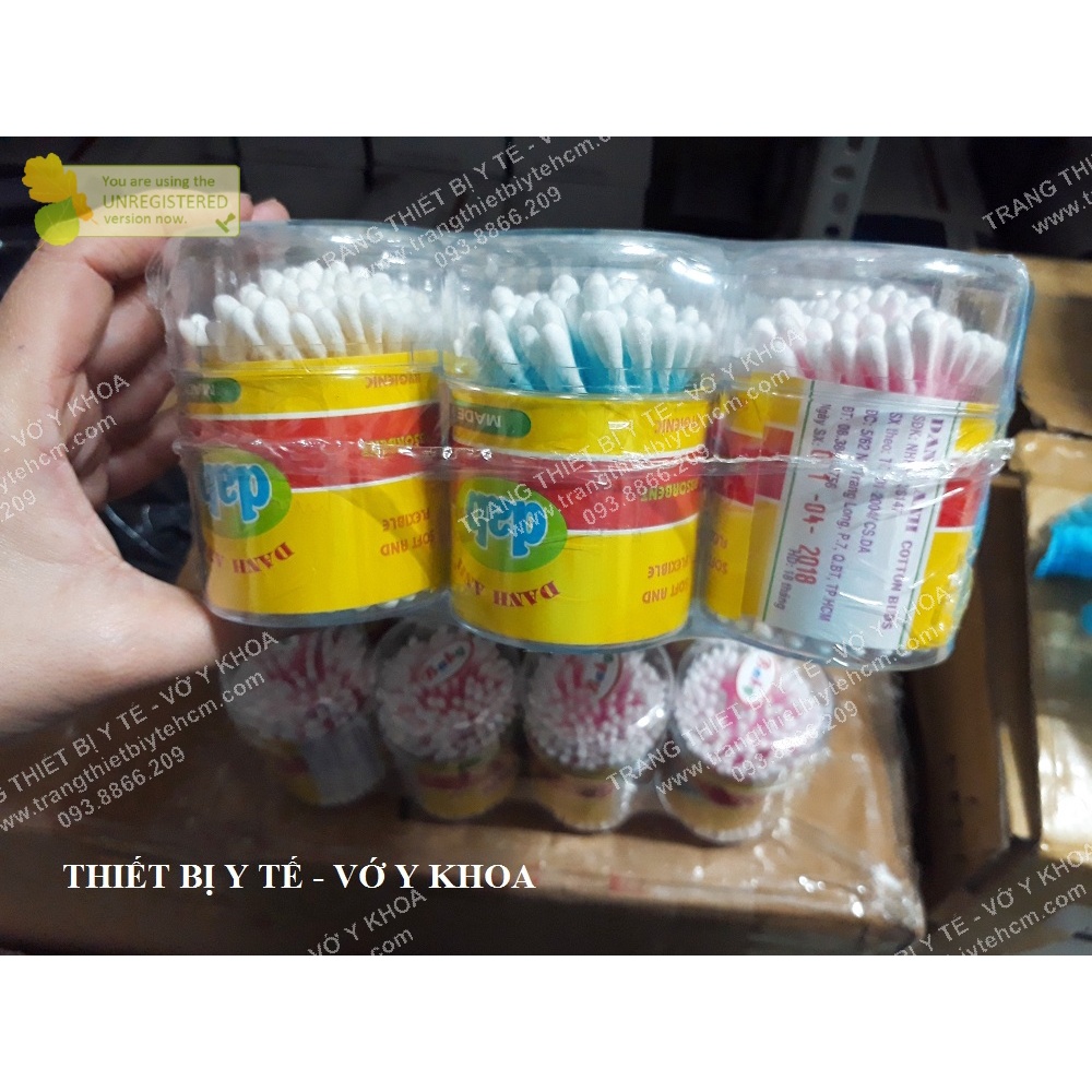 LỐC 12 HỘP TĂM BÔNG