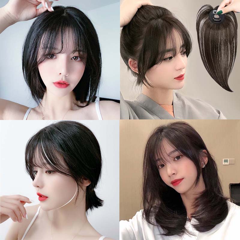 Tóc Mái Giả 3D Thời Trang Cho Nữ