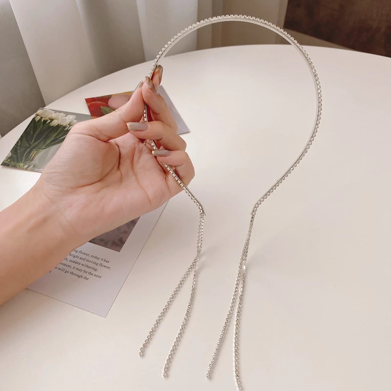 Băng Đô Cài Tóc Đính Đá Lấp Lánh