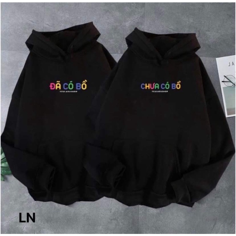 Áo hoodie đã có bồ, chưa có bồ TH6
