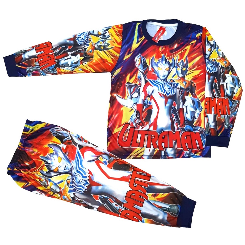 Bộ Đồ Dài In Họa Tiết Cho Bé Trai | Cài Đặt ULTRAMAN Nam | Cài Đặt In Hình Ultraman | Bộ Trang Phục Hóa Trang Nhân Vật ULTRAMAN Độc Đáo Sáng Tạo | Bộ Đồ Hóa Trang Siêu Anh Hùng IRONMAN OPTIMUS PRIME ULTRAMAN