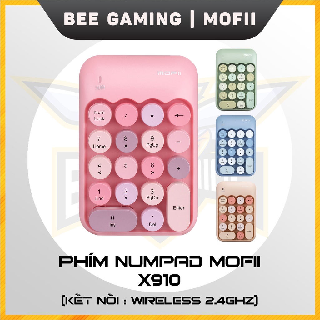 Bàn phím Numpad MOFII - x910 (Hàng chính hãng bảo hành 12 tháng) | BigBuy360 - bigbuy360.vn