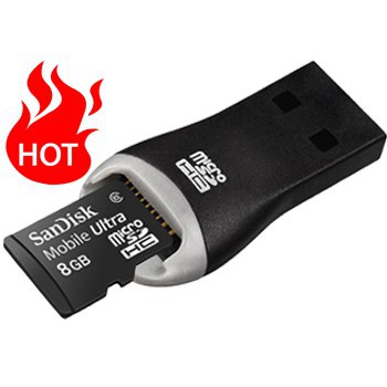 [Free ship 50k]Đầu Đọc Thẻ Nhớ MicroSD móc khóa