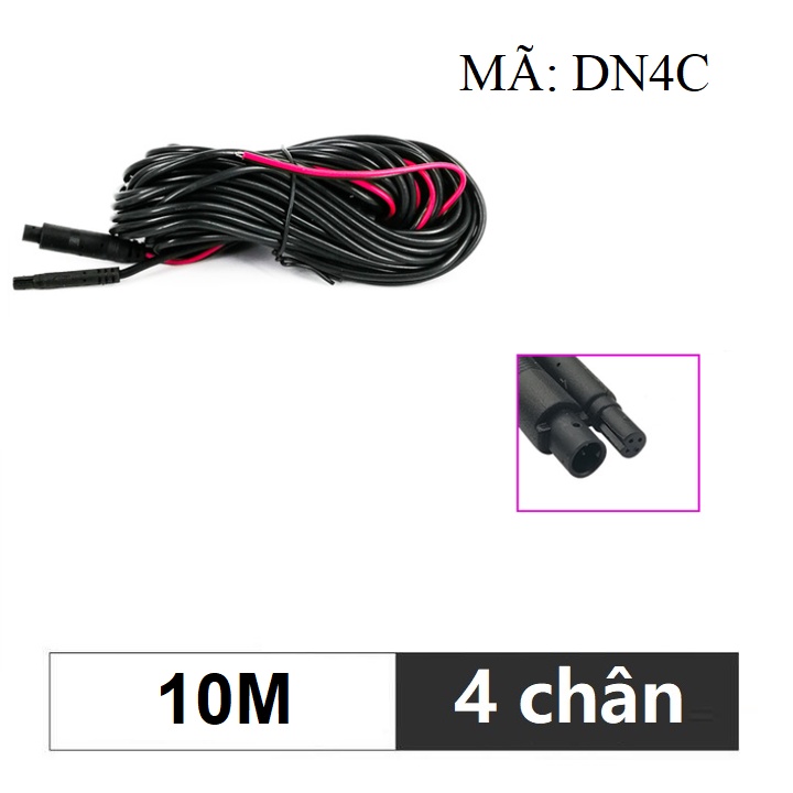 Dây kết nối camera hành trình và camera lùi, jack 2.5mm, 4 chân - CÓ NHIỀU KÍCH THƯỚC