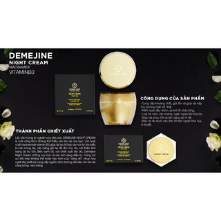 Kem dưỡng da ban đêm DEMEJINE NIGHT CREAM - Cam kết hiệu quả sau 7 ngày sử dụng