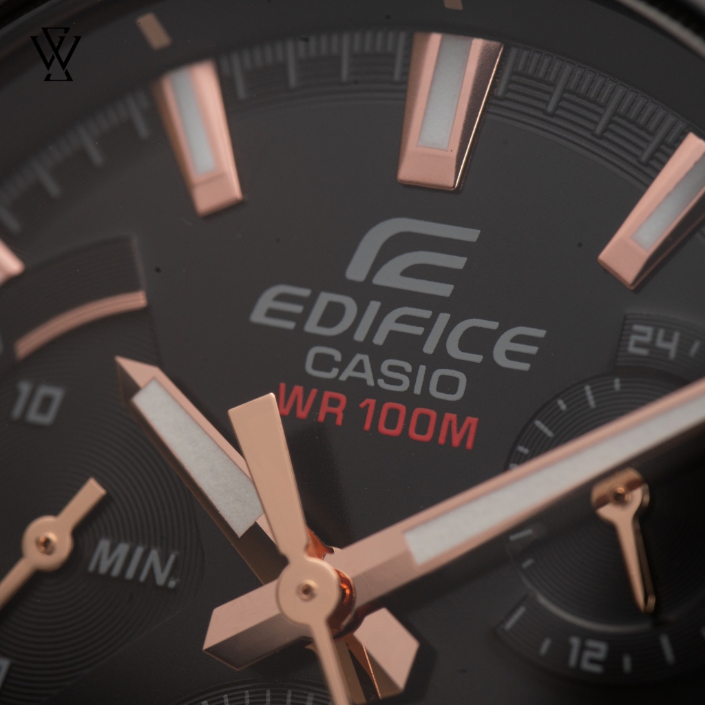 Đồng Hồ Quartz Nam Casio Edifice WATCHSTORE EFV-540DC-1BVUDF, Mặt Kính Khoáng 43.8mm, Dây Kim Loại, Vỏ Thép Không Gỉ