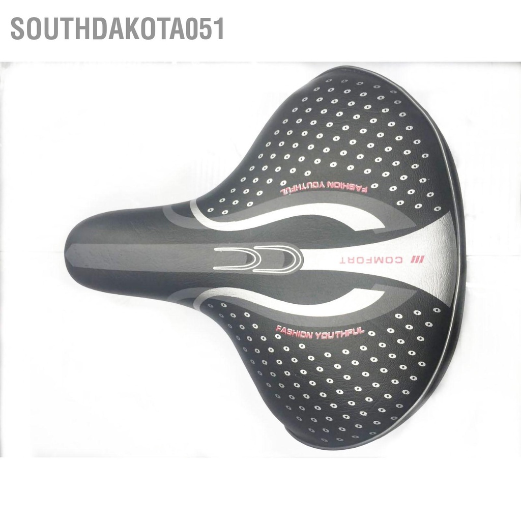 Southdakota051 Đệm yên xe đạp điện Xe tải bằng da đàn hồi cao thoải mái Phụ kiện đi