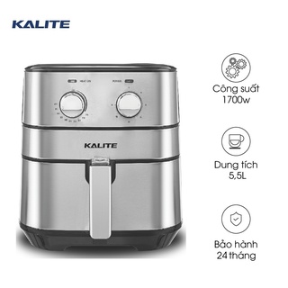 Nồi chiên không dầu Kalite Q5, công suất 1700W, dung tích 5,5L, hàng chính hãng