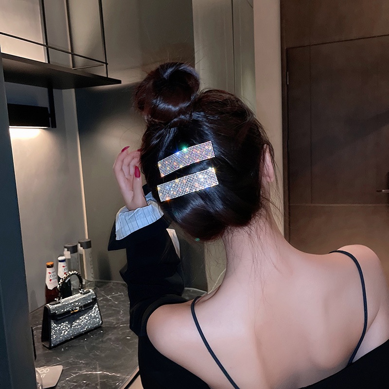 Kẹp Tóc Đính Đá Thời Trang Sang Trọng Cho Nữ