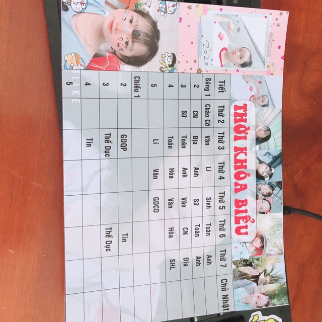 Tkb in hình theo yêu cầu