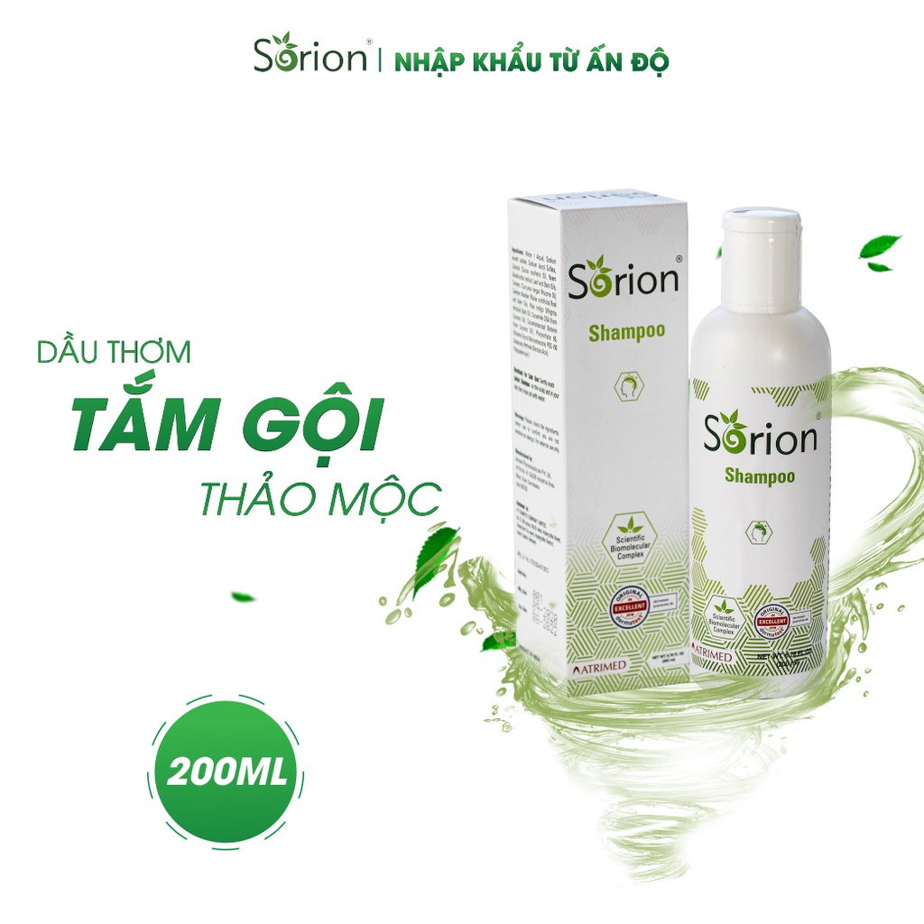 Dầu Sorion 200ML - Phục hồi Vảy nến, Viêm da cơ địa, Chàm da, Nấm da đầu, Chàm sữa, Vảy gàu da đầu, Dưỡng ẩm da & cơ thể