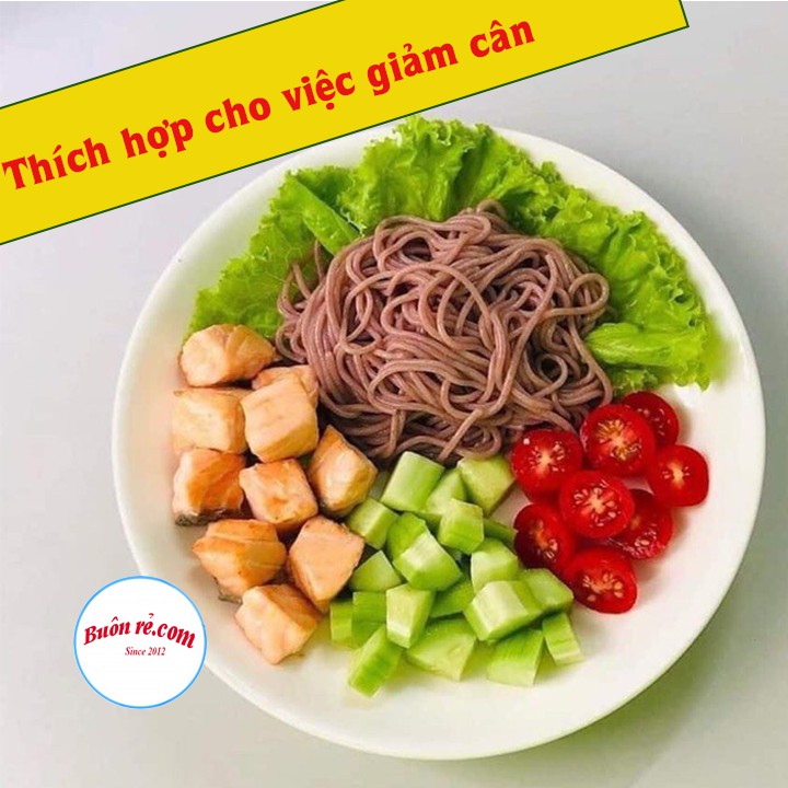 Bún gạo lứt huyết rồng (gói 500g) Nông sản sạch Cao Bằng – bún gạo khô - Thực phẩm ăn kiêng an toàn Buôn Rẻ - 01211