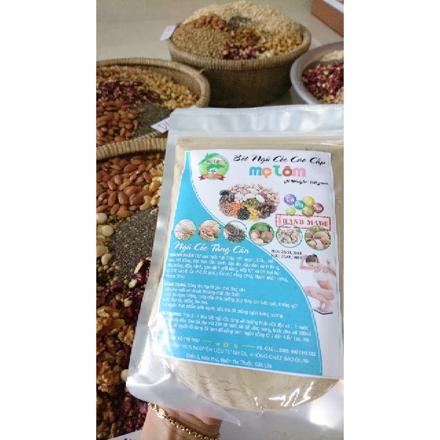 1KG BỘT NGŨ CỐC DINH DƯỠNG, LỢI SỮA, TĂNG - GIẢM CÂN date mới