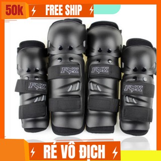 Giáp nhựa Fox 4 món gồm chất dựa dẻo siêu chống chịu va đập
