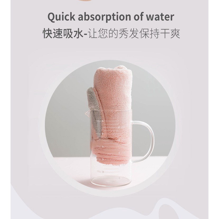 Nón trùm tóc thấm hút nhanh thiết kế xinh xắn chất lượng cao