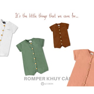 [LECOON] BỘ LIỀN KHUY CÀI CHO BÉ