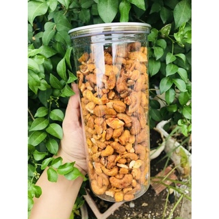 Hũ 500gr hạt điều cháy tỏi nguyên hạt